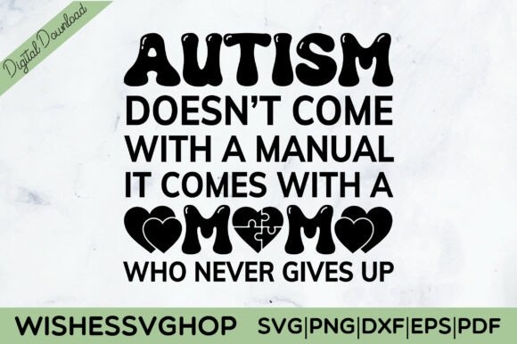 Autism Mom SVG PNG: An Embroidery Design Review