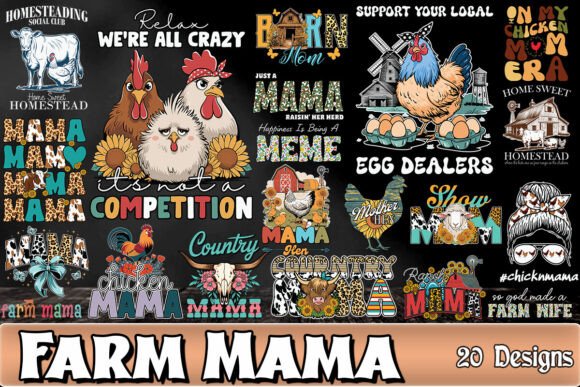 Farm Mama SVG Bundle: A Designer’s Stitch Test