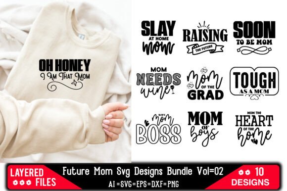 Future Mom SVG Designs Bundle Vol 02 Review
