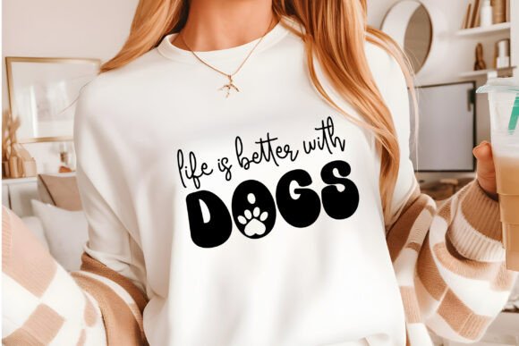 Life is Better with My Dogs SVG: A Stitch Test