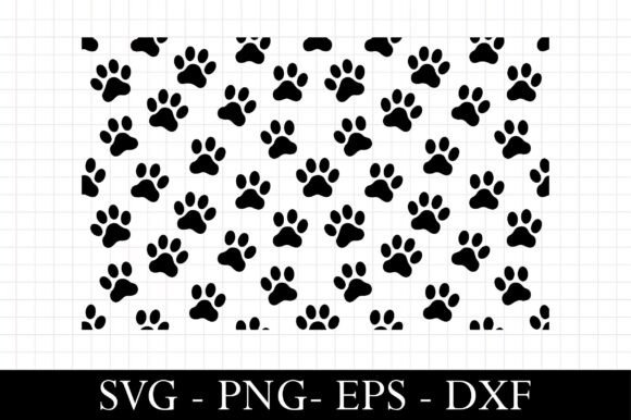 Paw Seamless Pattern SVG: An Embroidery Review