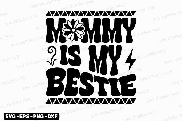 Retro Mommy is My Bestie SVG: An Embroidery Review