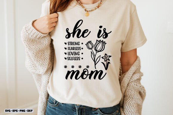 She Is Mom Strong SVG: An Embroidery Review